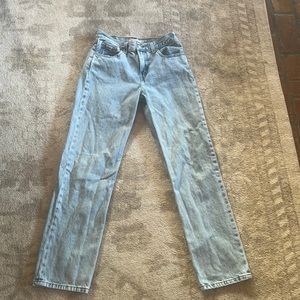 ☀️LEVI STRAUSS & CO TRENDY STRAIGHT JEANS HIGH RISE☀️